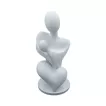 Statueta Minimalista Mama si Copil, Design Modern 3D, Bioplastic Premium Eco-Friendly, Cadou pentru Proaspete Mamici, 150x69x67 mm, Fabricata in Romania