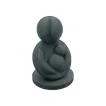 Statueta Minimalista Parintele si Bebelusul, Bioplastic Eco-Friendly 3D, pentru Birou, Masa sau Polita, Design Modern, Cadou pentru Proaspeti Parinti, 100x70x70 mm, Fabricata in Romania