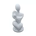 Statueta Minimalista Mama si Copil, Design Modern 3D, Bioplastic Premium Eco-Friendly, Cadou pentru Proaspete Mamici, 150x69x67 mm, Fabricata in Romania