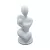 Statueta Minimalista Mama si Copil, Design Modern 3D, Bioplastic Premium Eco-Friendly, Cadou pentru Proaspete Mamici, 150x69x67 mm, Fabricata in Romania