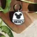 Dog Tag sau Breloc Personalizat - Medalion negru cu simbol Mickey